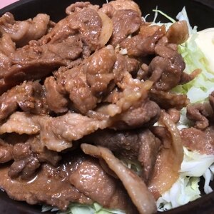 ご飯がススム!!豚のピリ辛みそ焼き